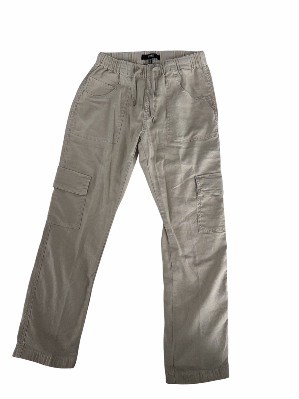 Hudson - khaki cargo joggers